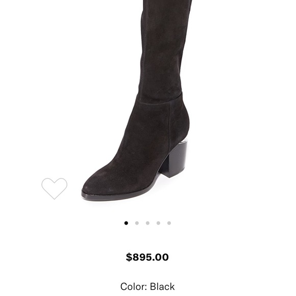 Alexander wang thigh high boot nwt - Picture 2 of 6
